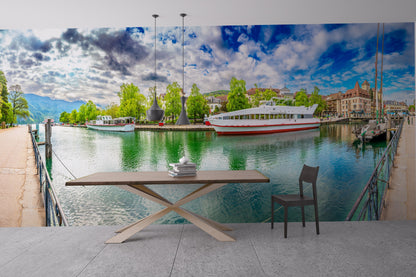 Canal du Vassé, Annecy, Francia