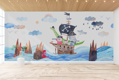 Pirate Animals at Sea