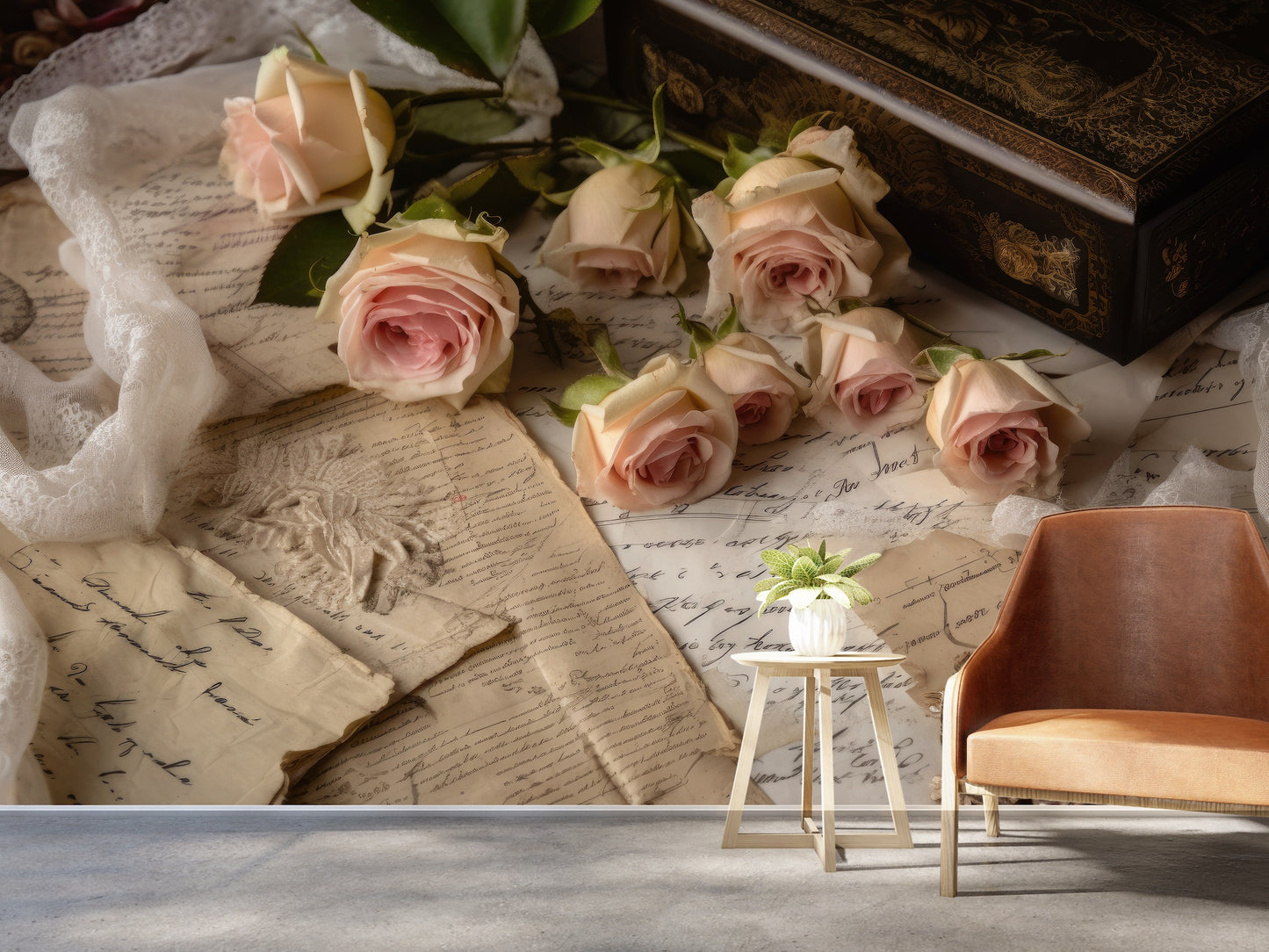 Flowers and Love Letters