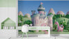 Cute Princess Castle with Baby Dragon