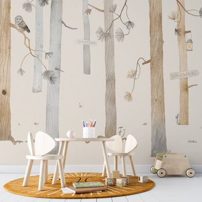 Ilustración Bosque Aventuras