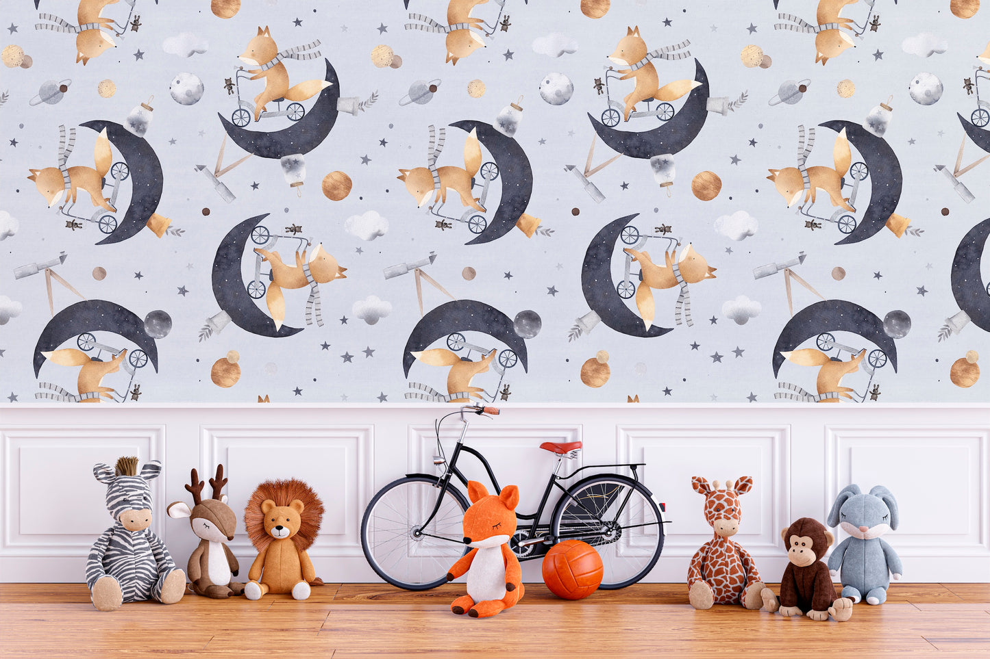 Cute Baby Animals and Moons
