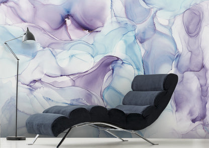 Cool Liquid Abstract Design - Ice