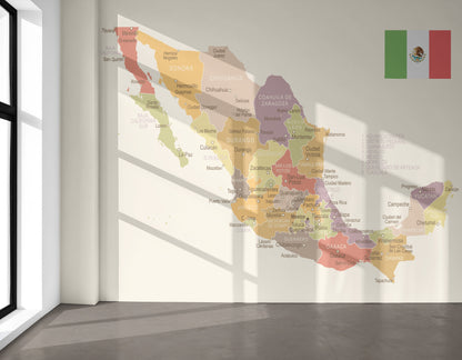 Mapa México por Estados, Dos Versiones