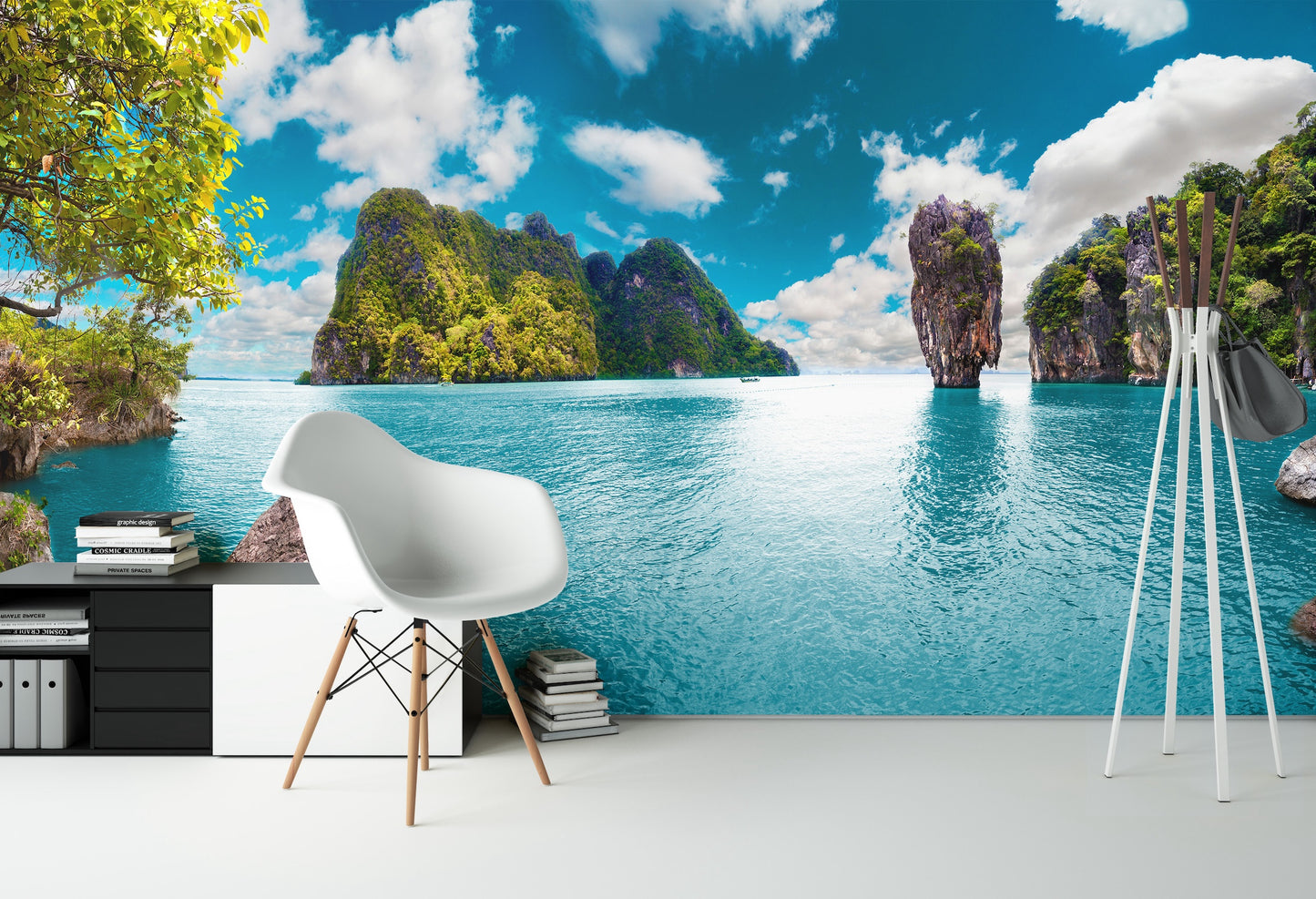 Pintoresco Paisaje Mar en Tailandia