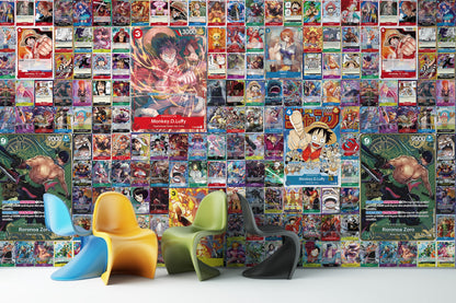 Collage One Piece Trading Cards