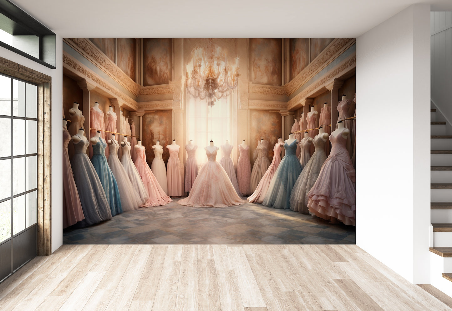 Aparadores Con Vestidos Estilo Princesas