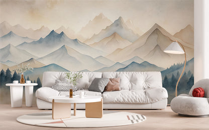 Arte Japonés Paisaje Acuarela I