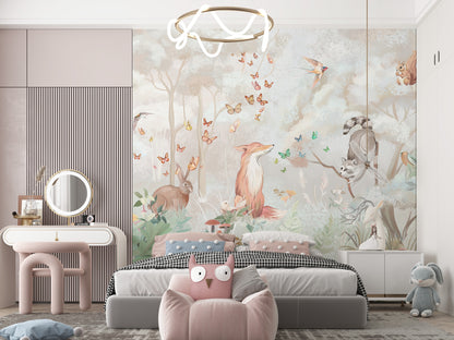 Bosque y Animalitos 5 Colores