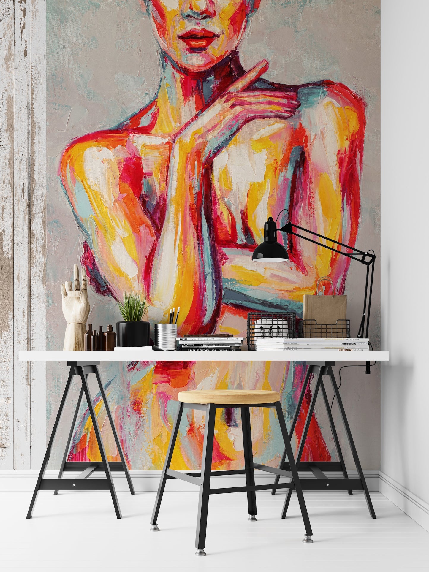 Sexy Woman Oil Painting Brushes II