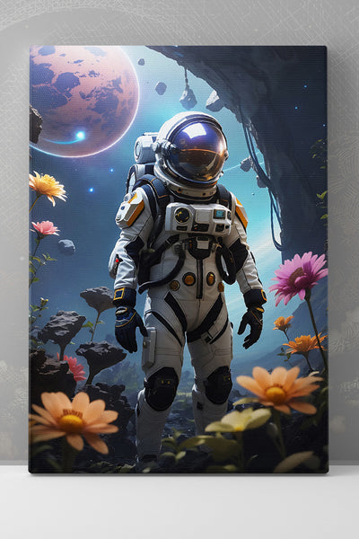 Canvas Lonely Astronaut