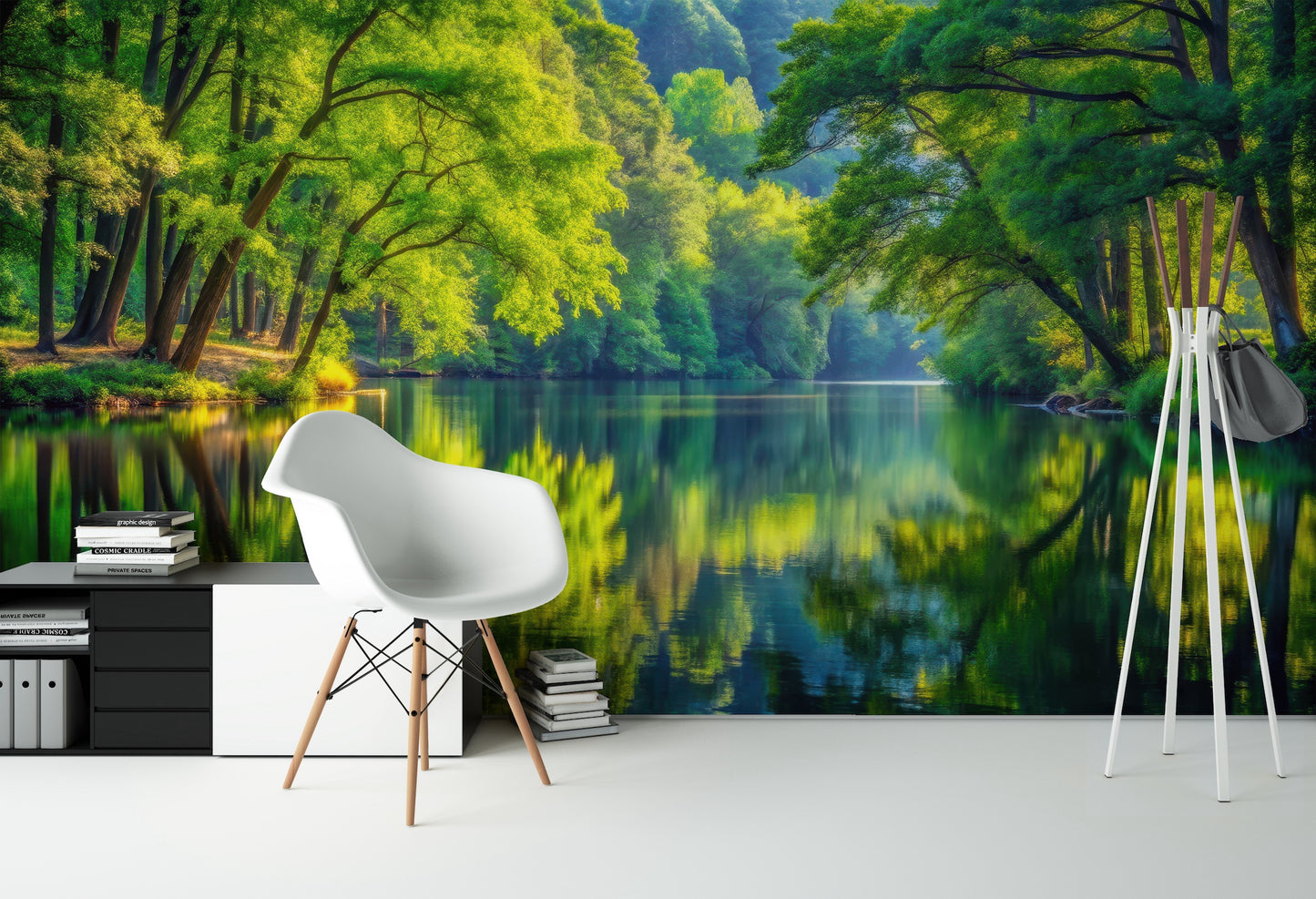 Paisaje Reflejo en el Lago