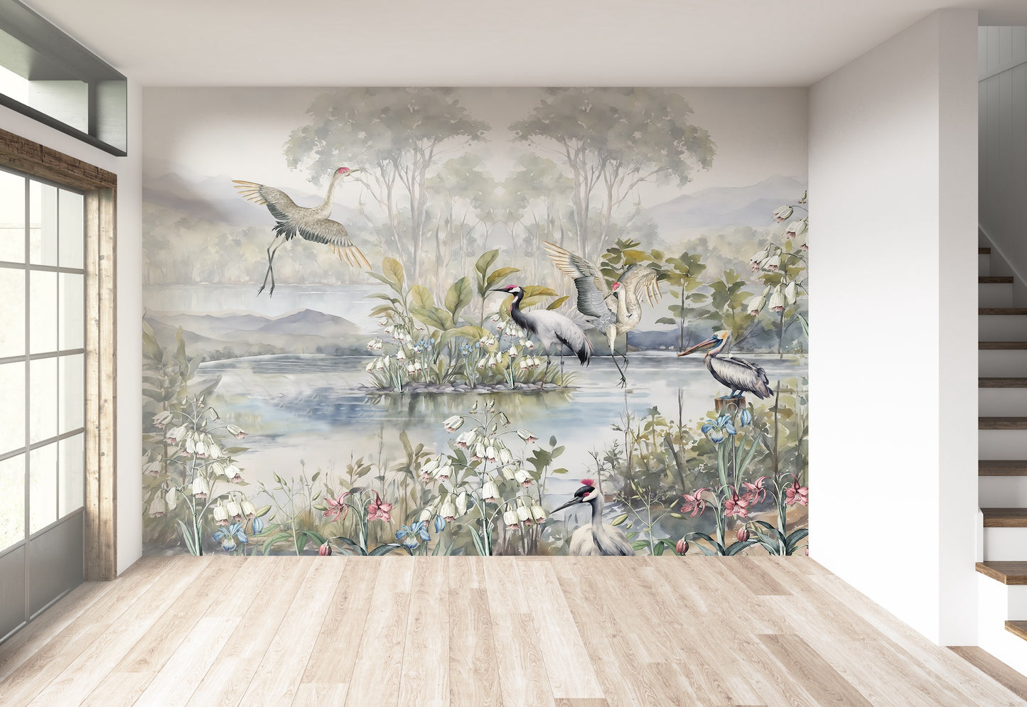 Garzas en Oasis Tropical