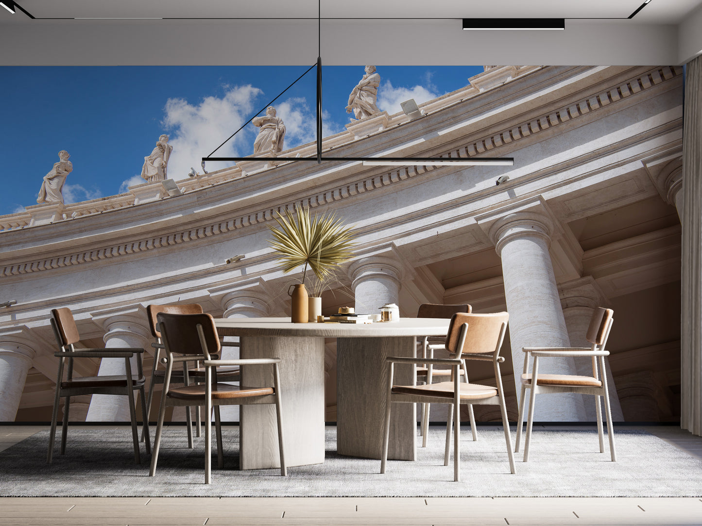 Columnas en el Vaticano