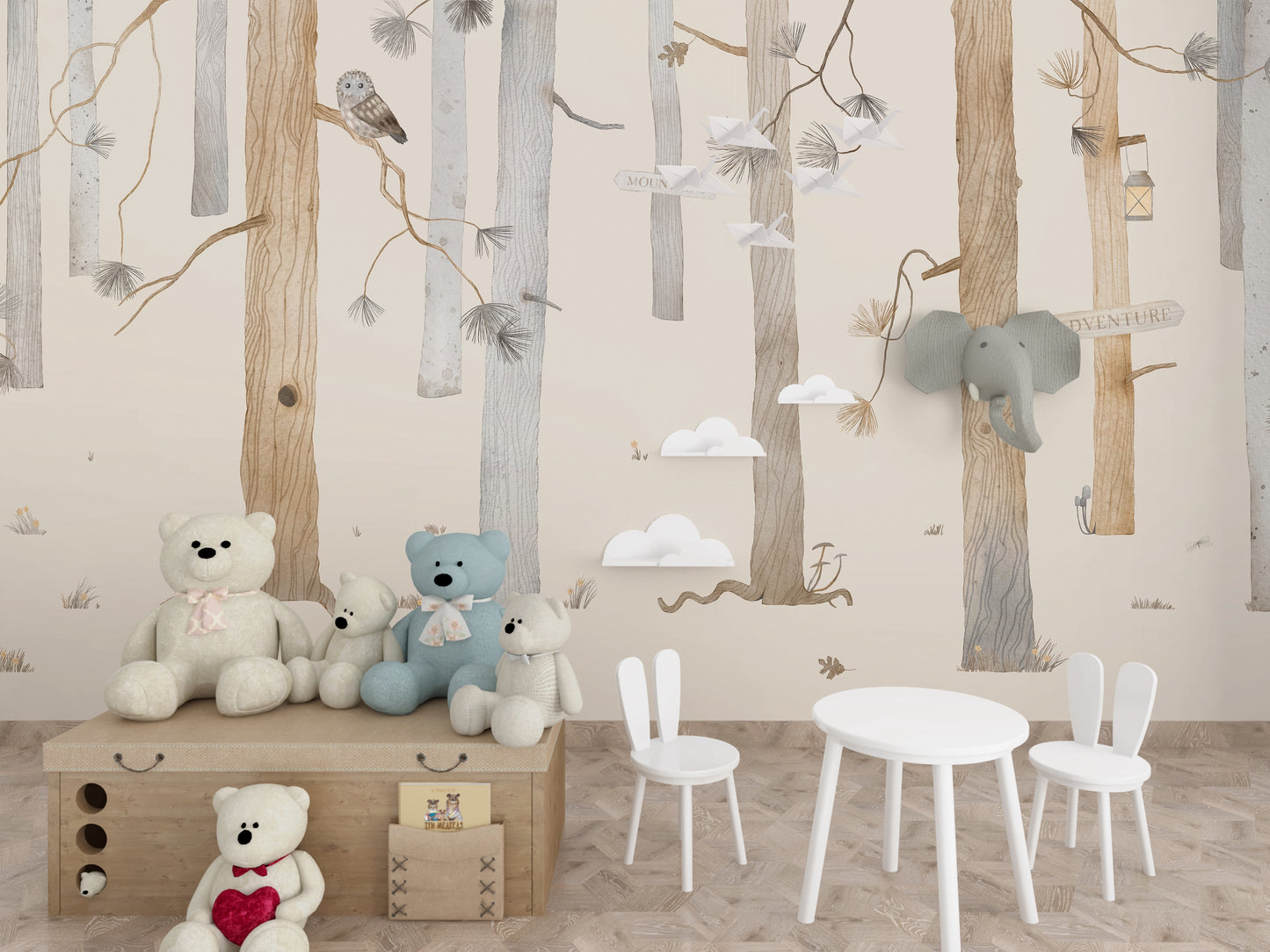 Ilustración Bosque Aventuras