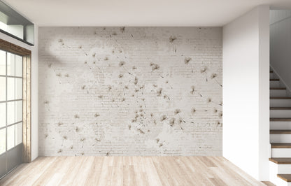 Muro Ladrillo Off White y Dandelion
