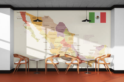 Mapa México por Estados, Dos Versiones