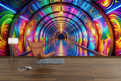Tunel Colores Psicodélicos