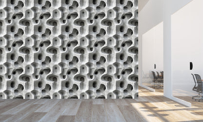 Concreto Brutalista Orgánico Efecto 3D