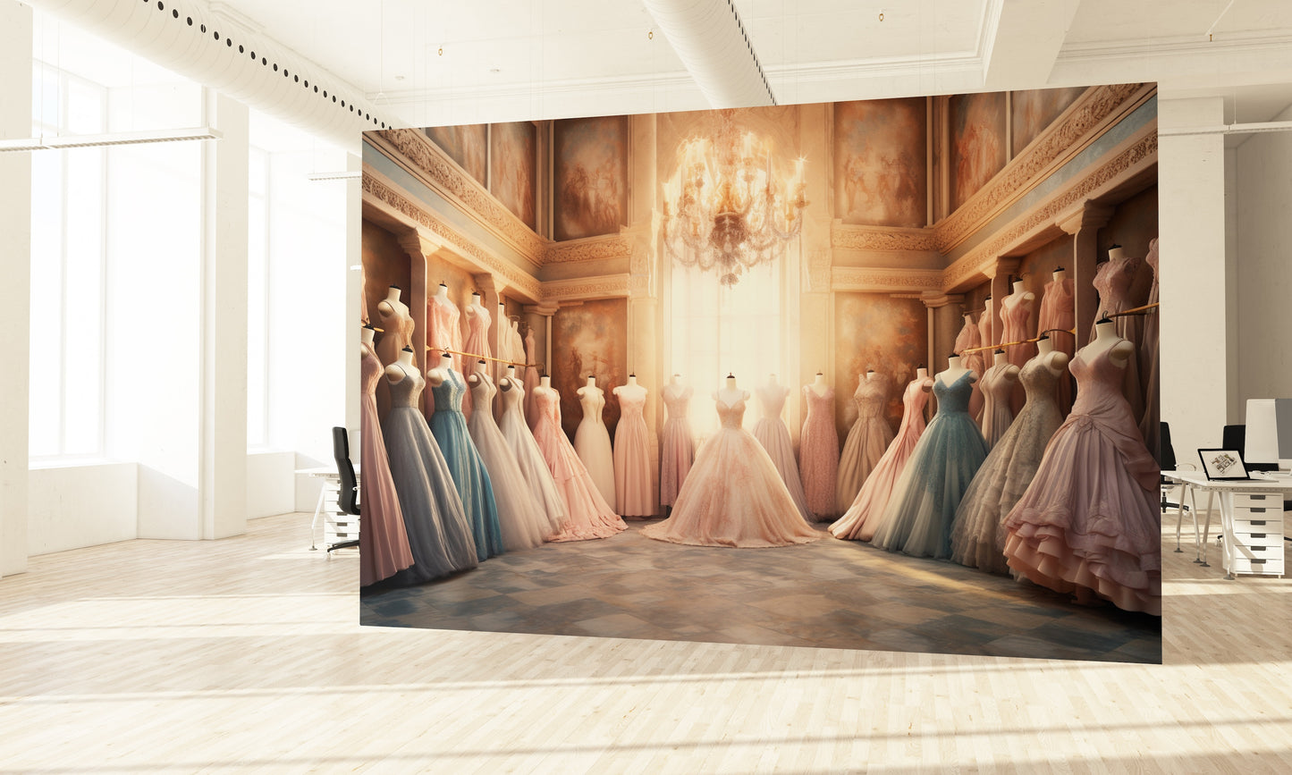 Aparadores Con Vestidos Estilo Princesas