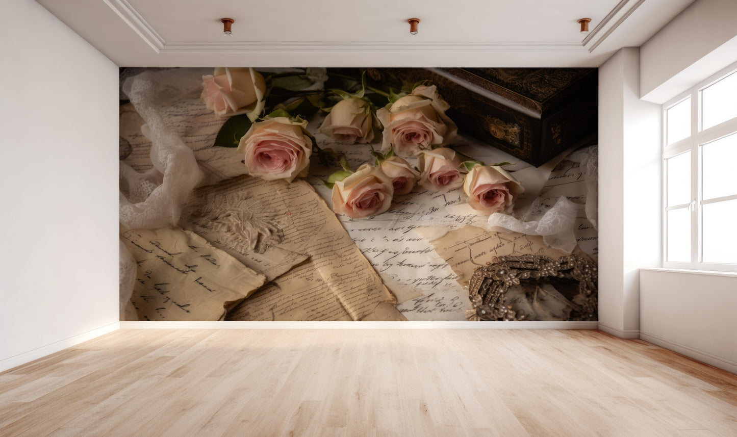 Flowers and Love Letters