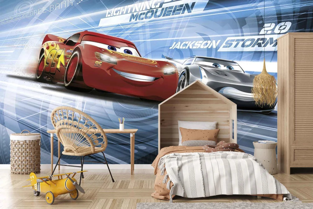 Pixar Cars Lightning McQueen Jackson Storm