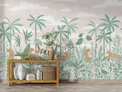 Palmeras Tropicales y Tigres