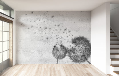 Muro Ladrillo Off White y Dandelion