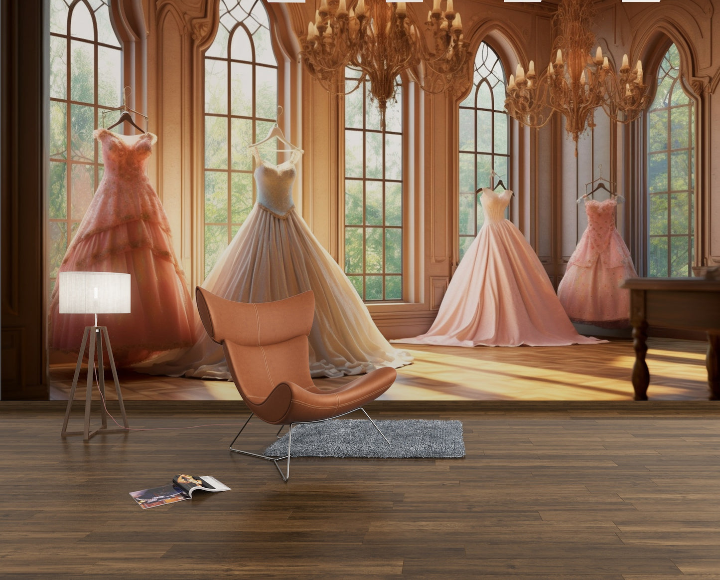 Aparadores Con Vestidos Estilo Princesas