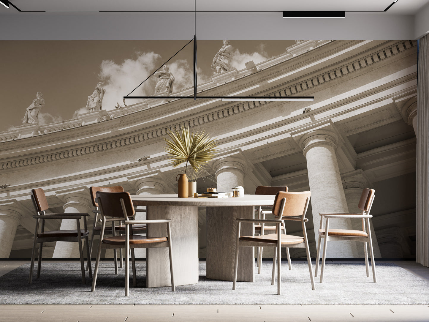 Columnas en el Vaticano