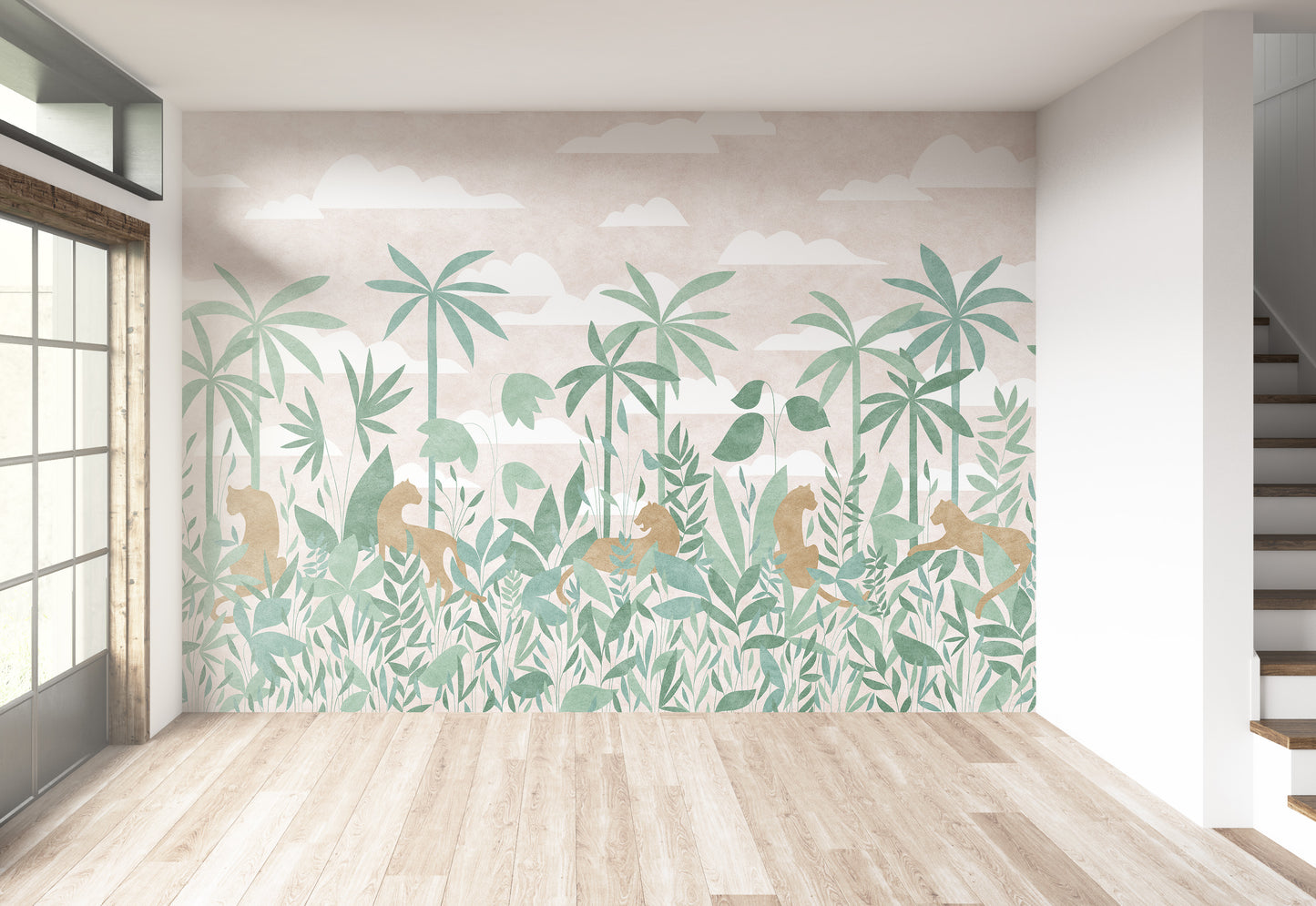 Palmeras Tropicales y Tigres