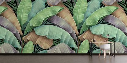 Colorful Tropical Leaves