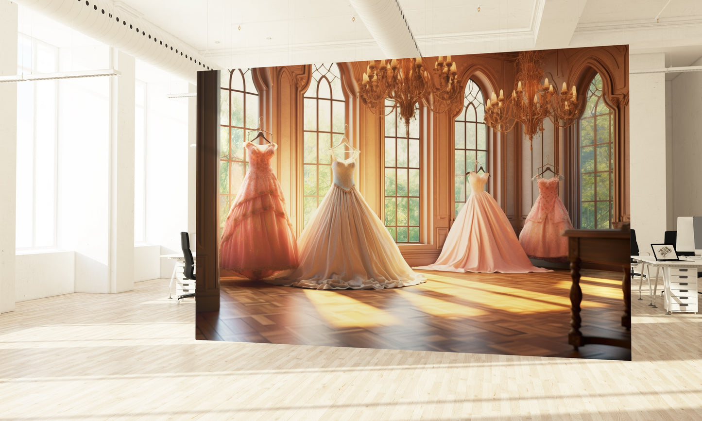 Aparadores Con Vestidos Estilo Princesas