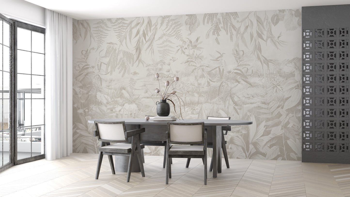 Paisaje Tropical Beige