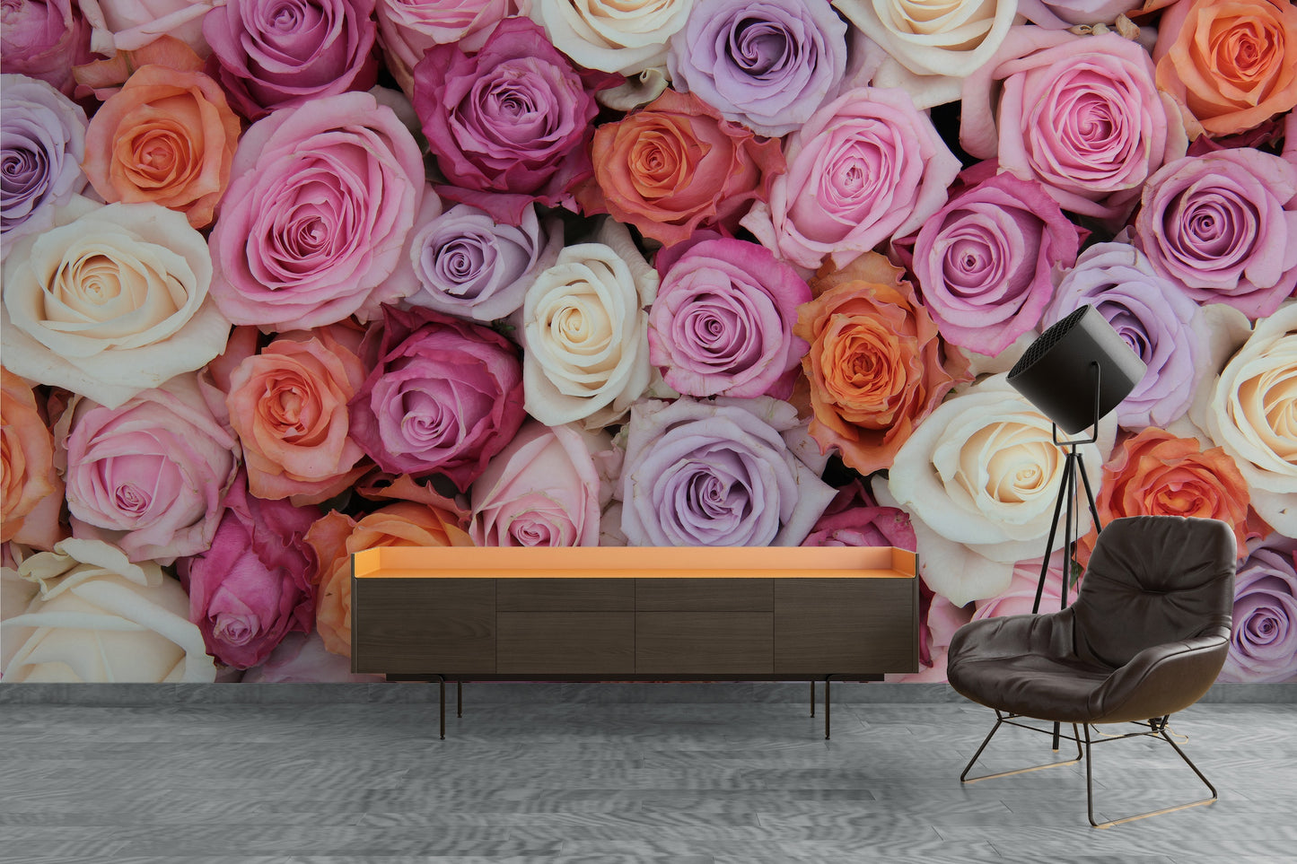 Pink & White Roses