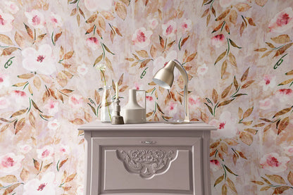 Fondo Floral Dulce Y Tierno