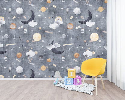 Cute Baby Animals and Moons