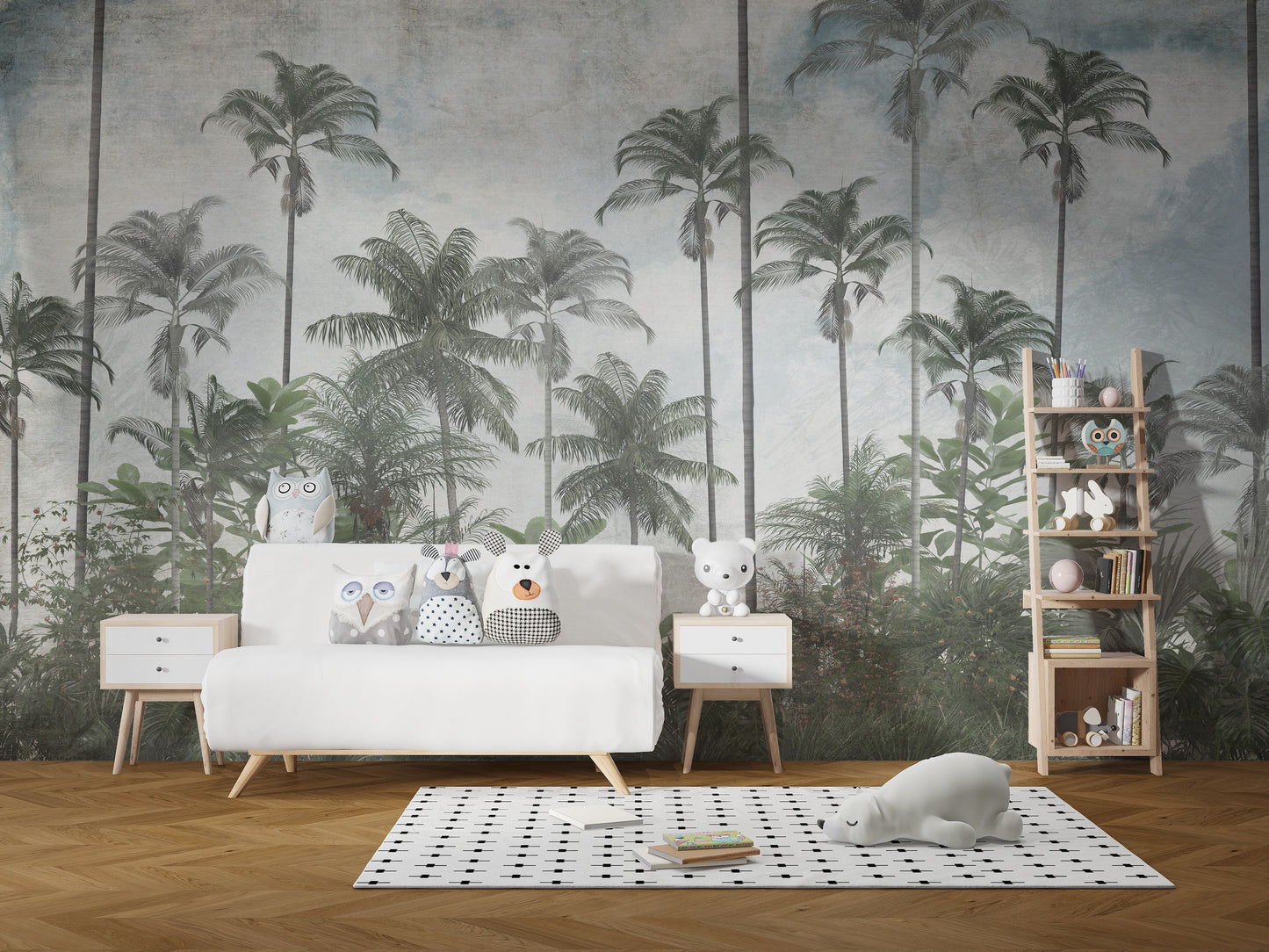 Paisaje Palmeras Tropicales II