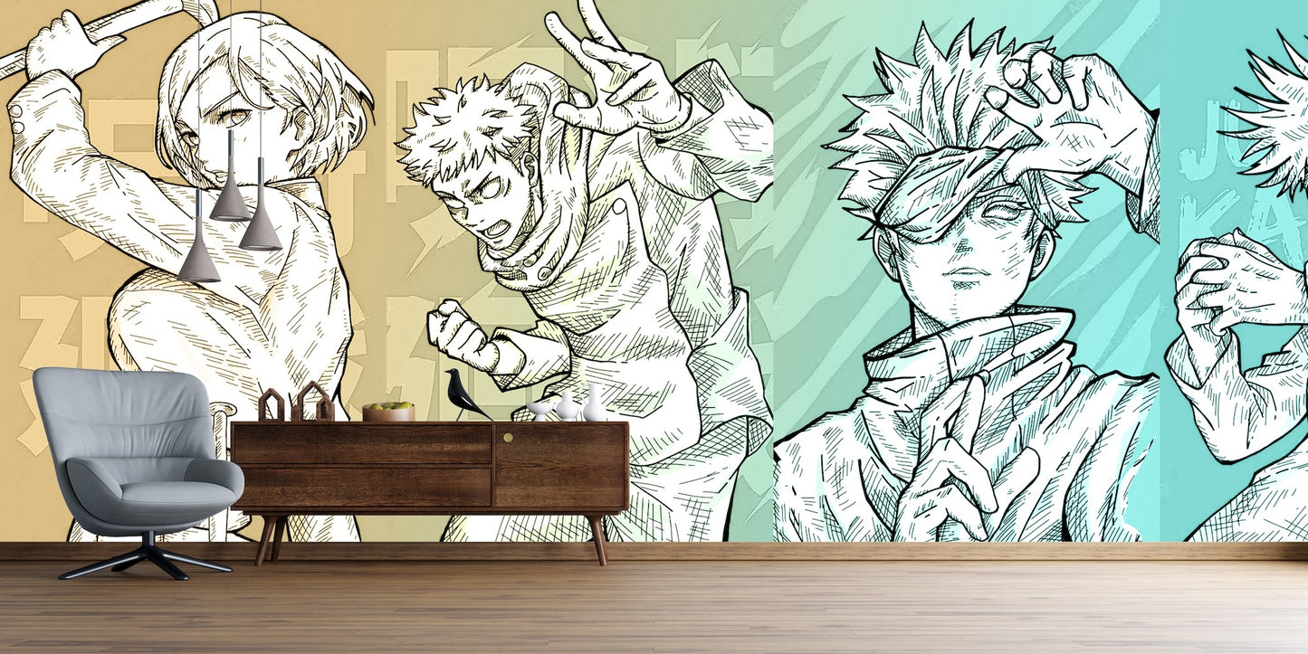 Jujutsu Kaisen Character Illustrations