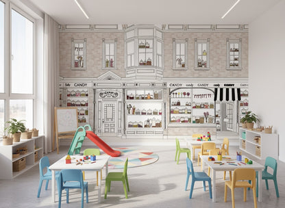 Fachada Candy Store - Beige