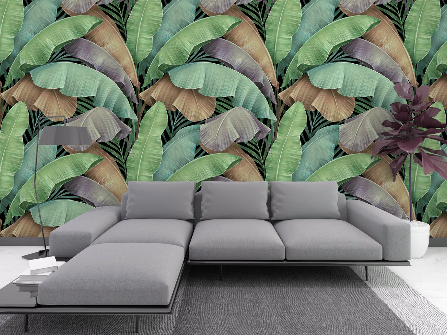 Colorful Tropical Leaves