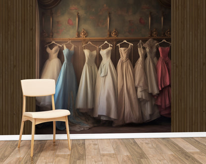 Aparadores Con Vestidos Estilo Princesas