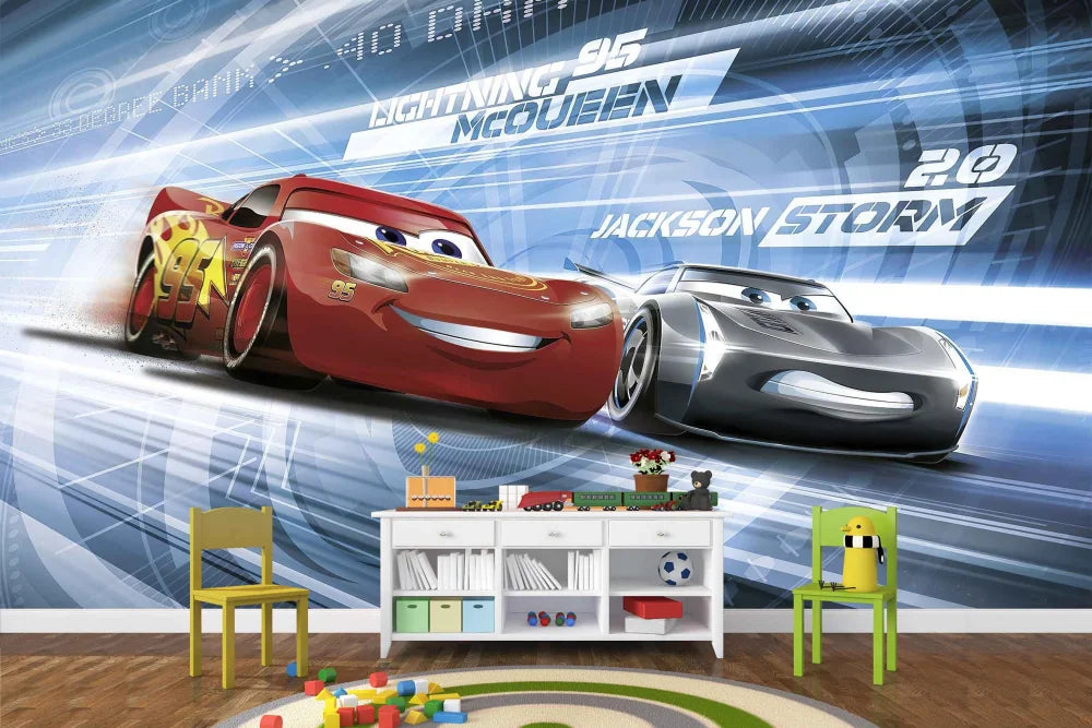 Pixar Cars Lightning McQueen Jackson Storm