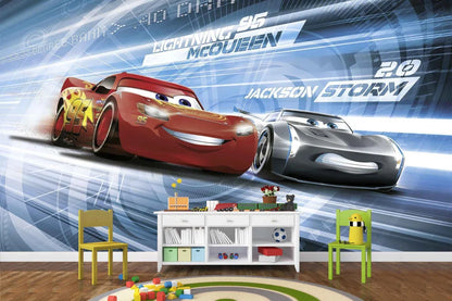 Pixar Cars Lightning McQueen Jackson Storm