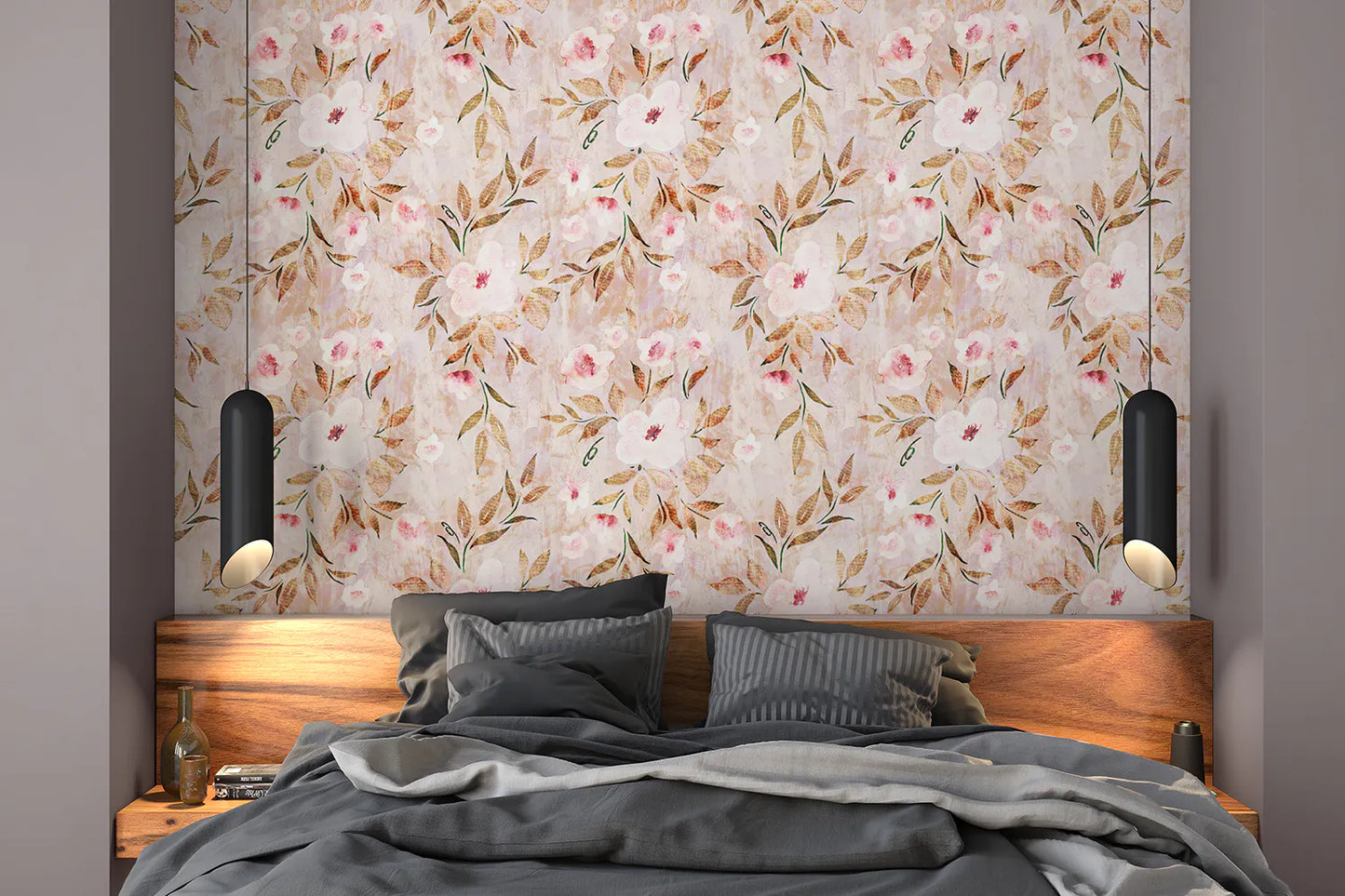 Fondo Floral Dulce Y Tierno