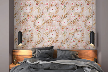 Fondo Floral Dulce Y Tierno