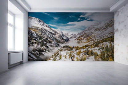 Montañas Nevadas En Francia