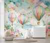 Colorful Balloons and Flowers