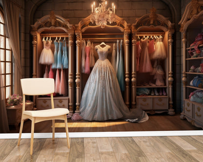 Aparadores Con Vestidos Estilo Princesas
