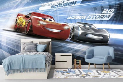 Pixar Cars Lightning McQueen Jackson Storm